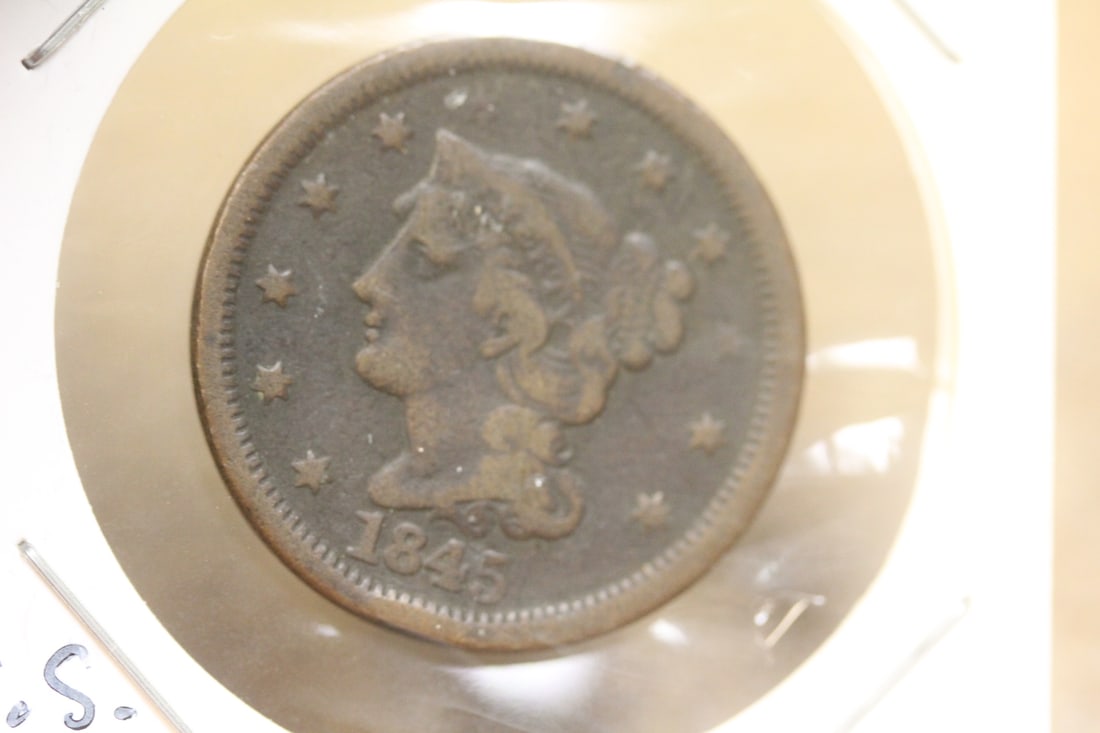 1845 Large Cent - 2