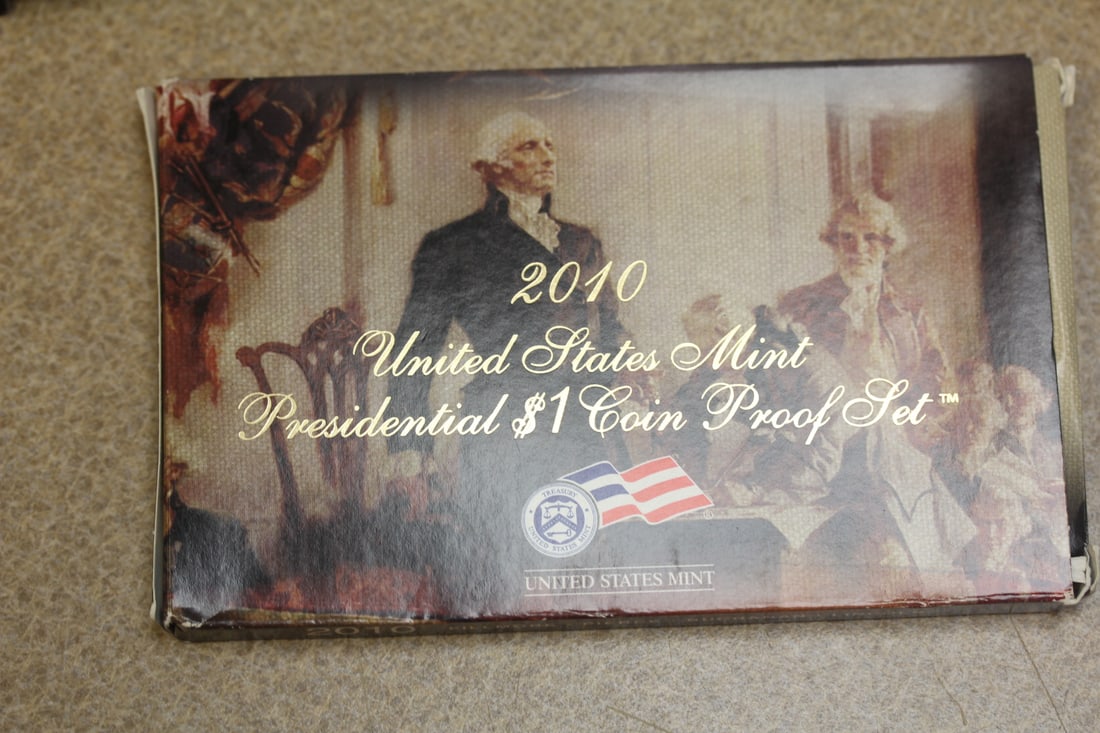 2010 Presidential $1.00 Coin Set: United States mint