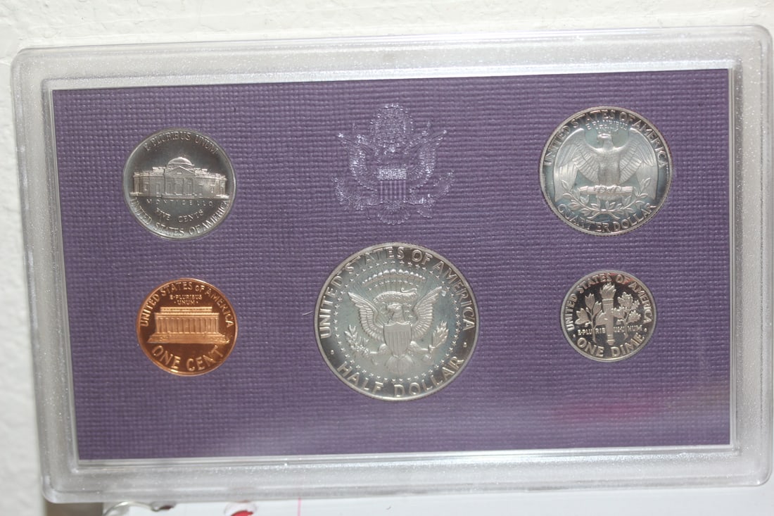 1987 US Proof Coin Set - 3