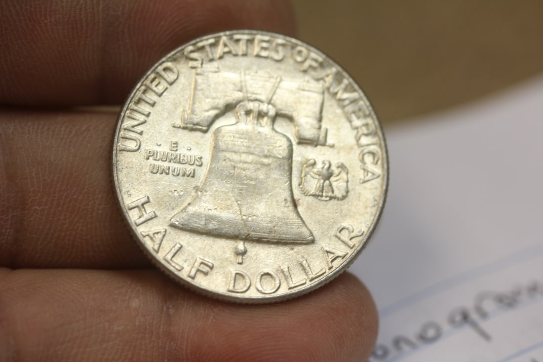 1957 Franklin Half Dollar - 2