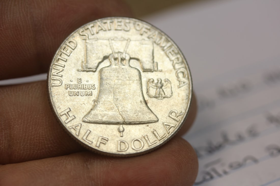 1957 Franklin Half Dollar - 3