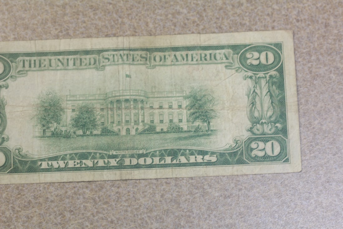 1934 Twenty Dollar Note - 6