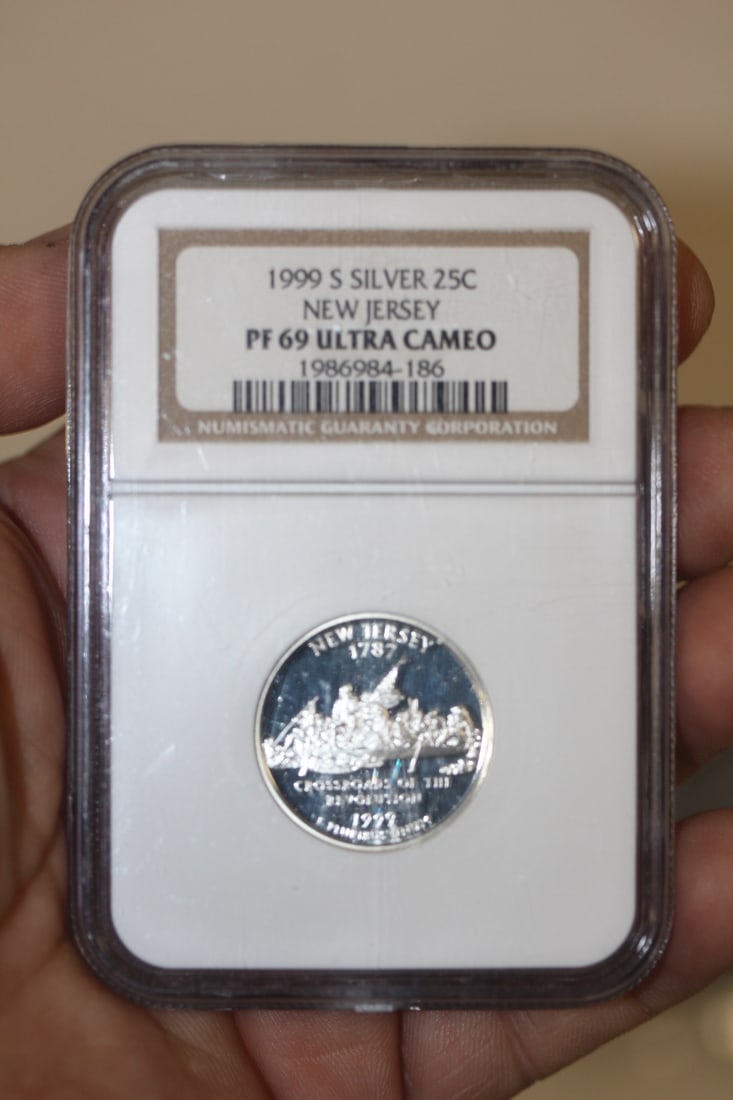NGC Graded 1999-S Silver Quarter: PF69 - ultra cameo