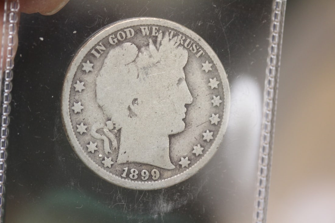 1899 Barber Half Dollar (1 of 2)
