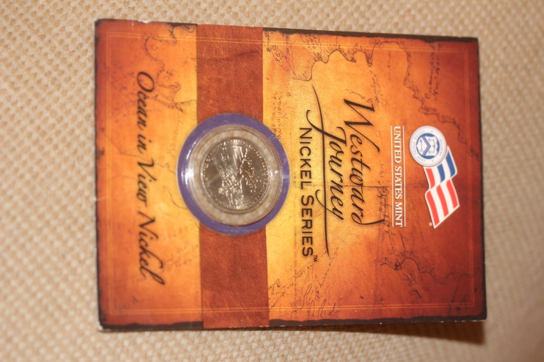 Westward Journey Nickel Series: Ocean in view