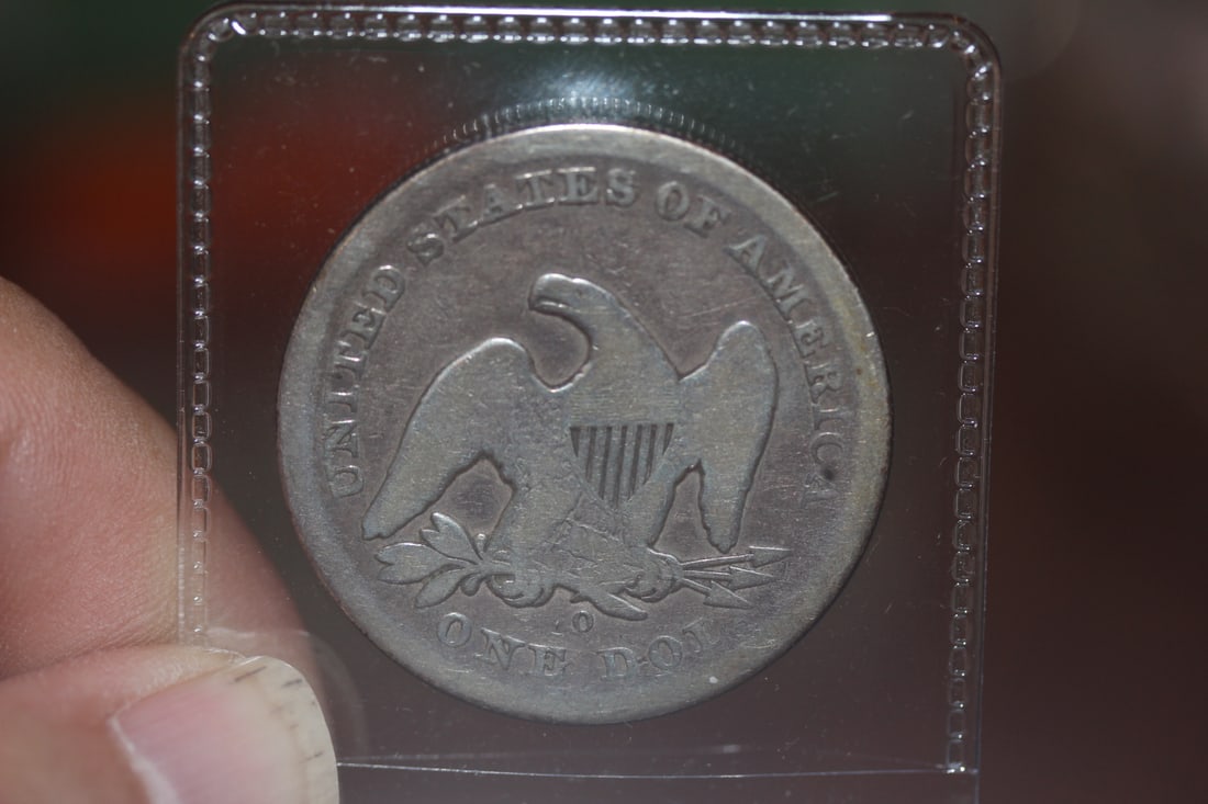 1889-O Seated Liberty Silver Dollar - 4