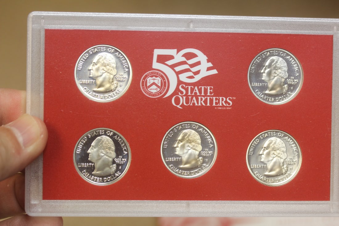 2001 US Mint Silver Proof Set - 2
