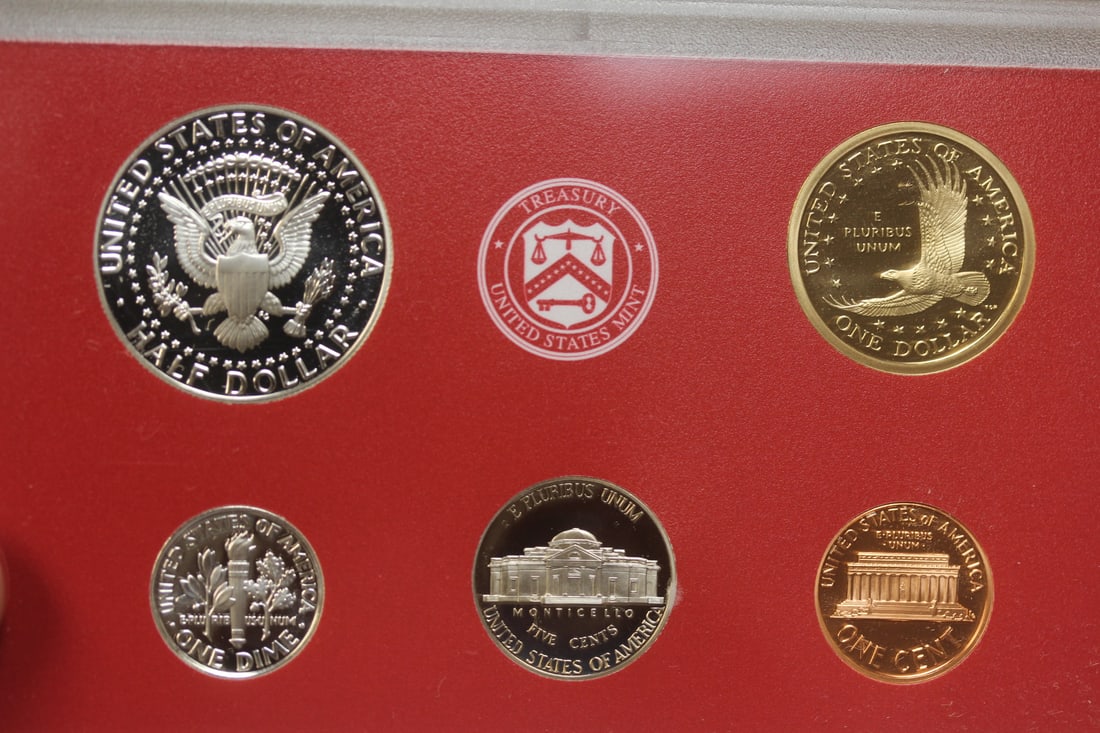 2001 US Mint Silver Proof Set - 6