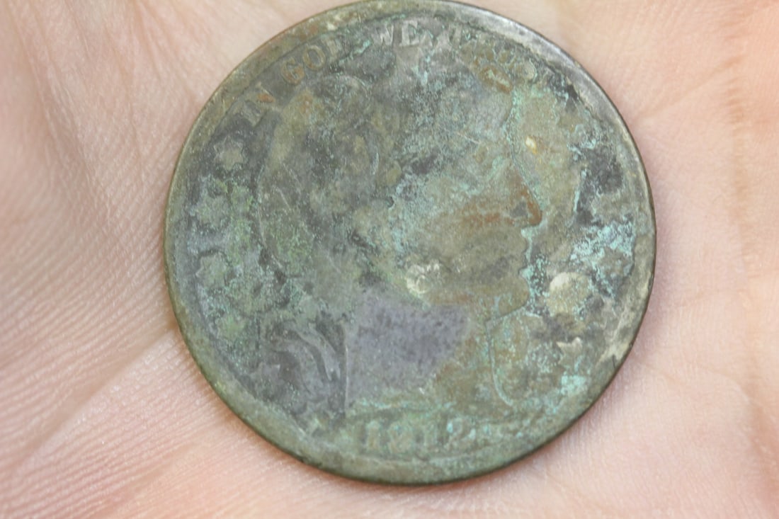 1912-S Barber Half Dollar: 90% silver