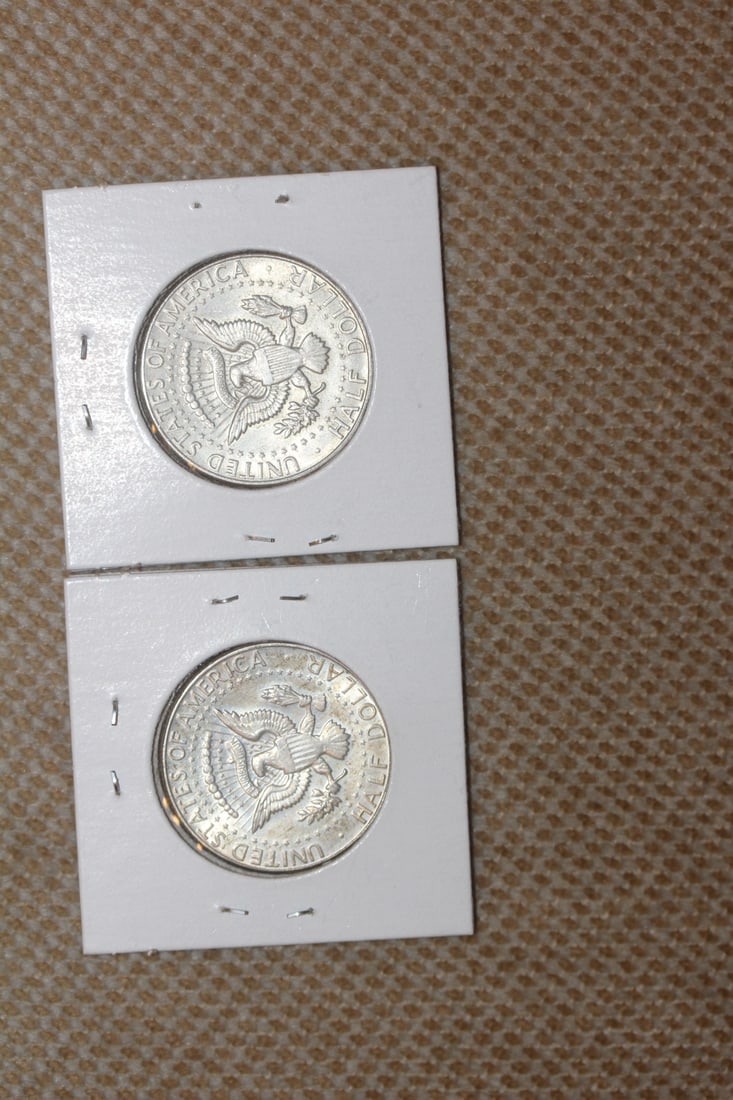Lot of 2 Kennedy Halves - 2