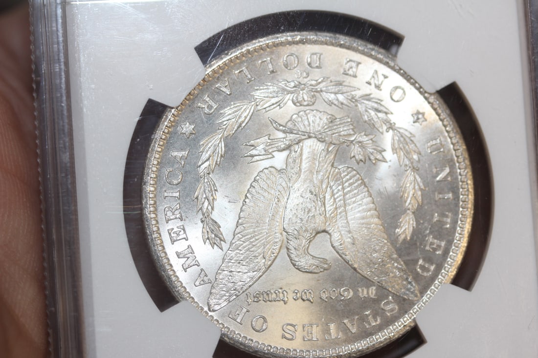 NGC Graded 1883-CC Morgan Silver Dollar - 5