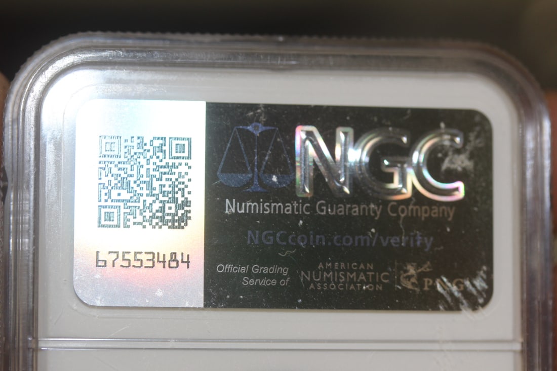 NGC Graded 1883-CC Morgan Silver Dollar - 6