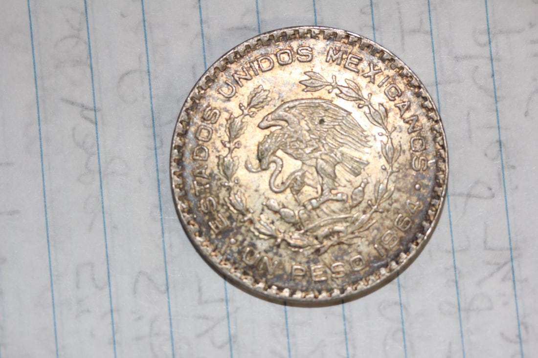 Mexico 10% Silver Coin - 2