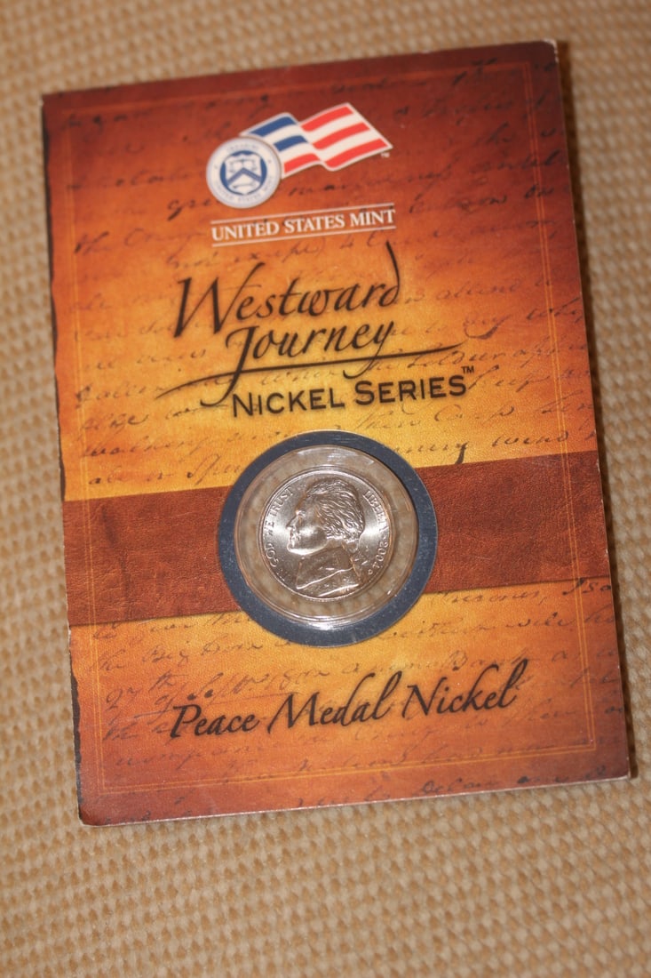 Westward Journey Nickel Series: Ocean in view