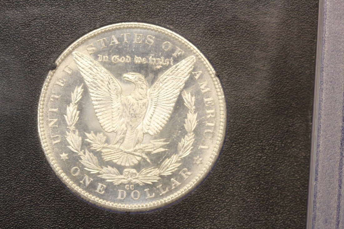 A Rare 1884-CC Morgan Silver Dollar - 5