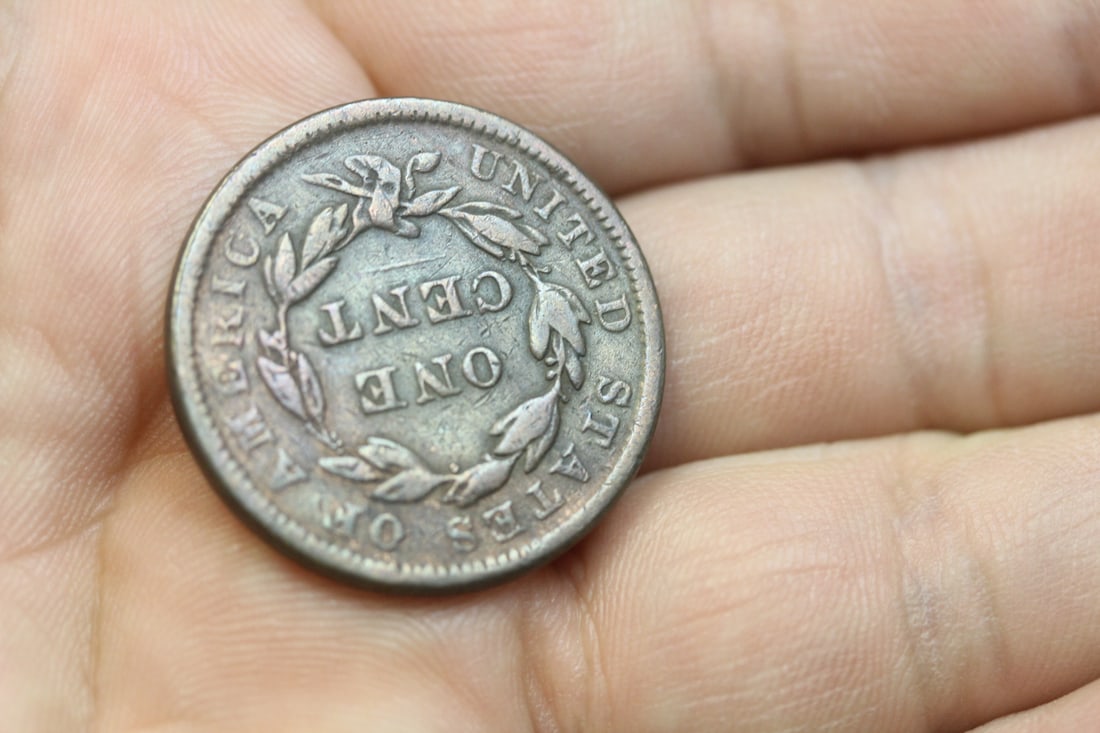 1839 Large Cent - 3