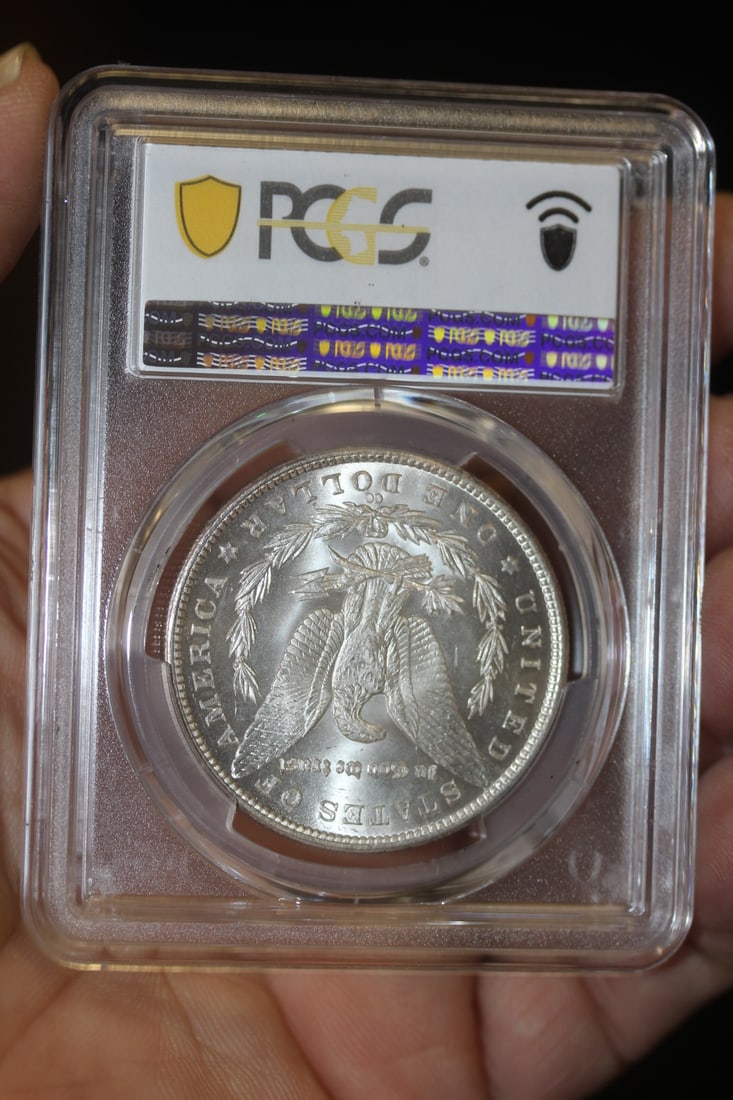 PCGS Graded 1883-CC Morgan Silver Dollar - 2