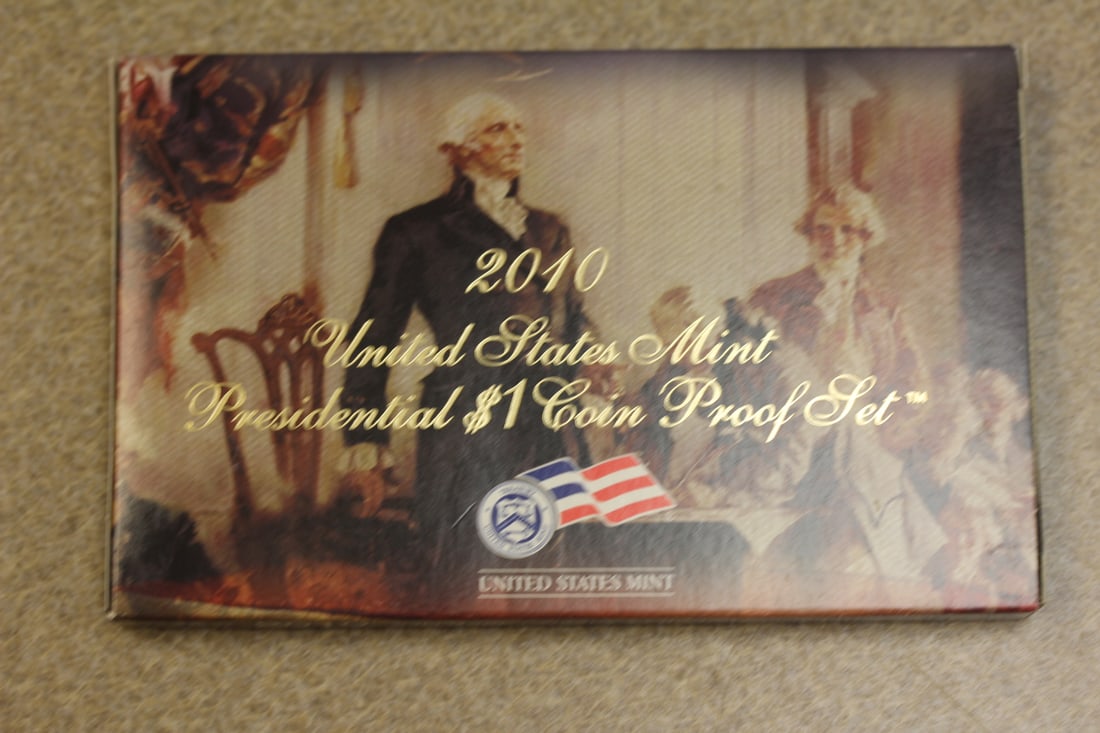 2010 Presidential $1.00 Coin Set: United States mint
