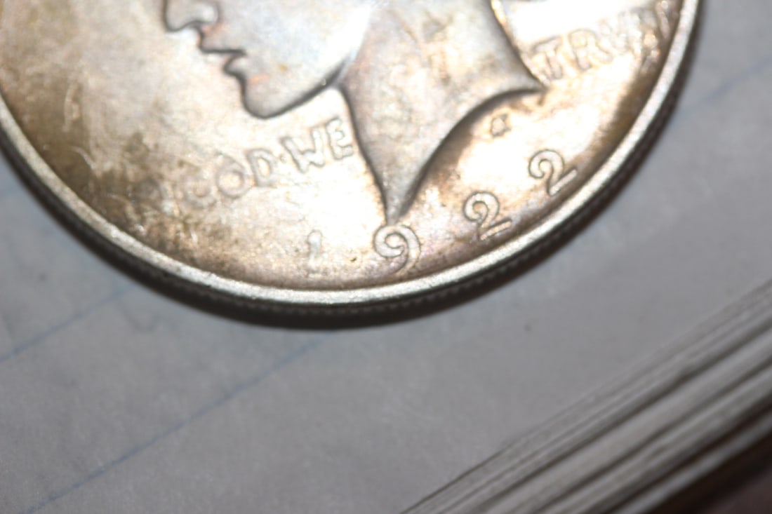 1922-D Peace Silver Dollar - 2