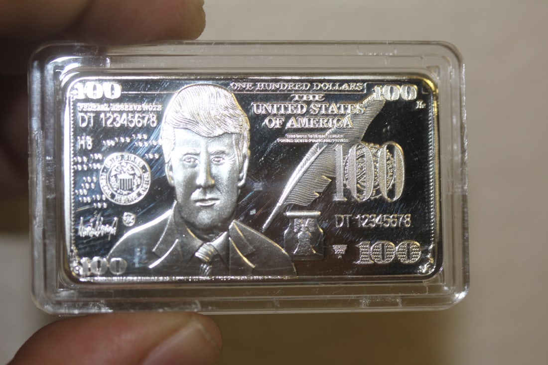 Silverplate Trump Bar: as shown