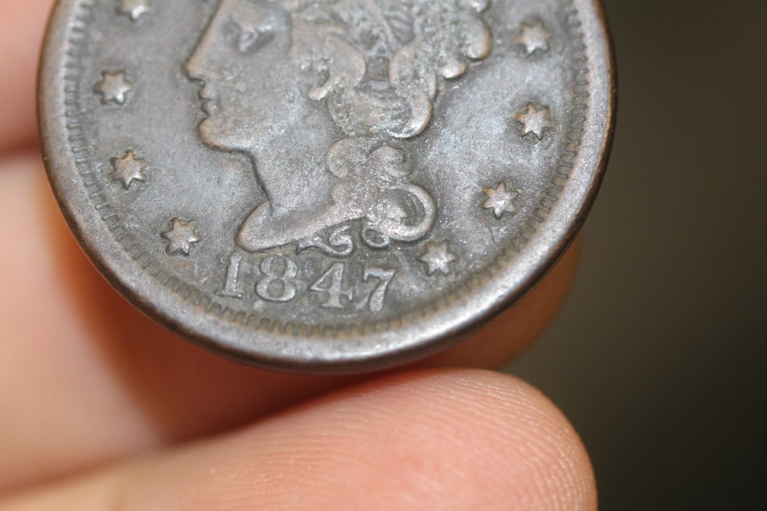 1847 Large cent - 2