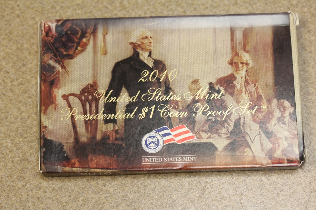 2010 Presidential $1.00 Coin Set: United States mint