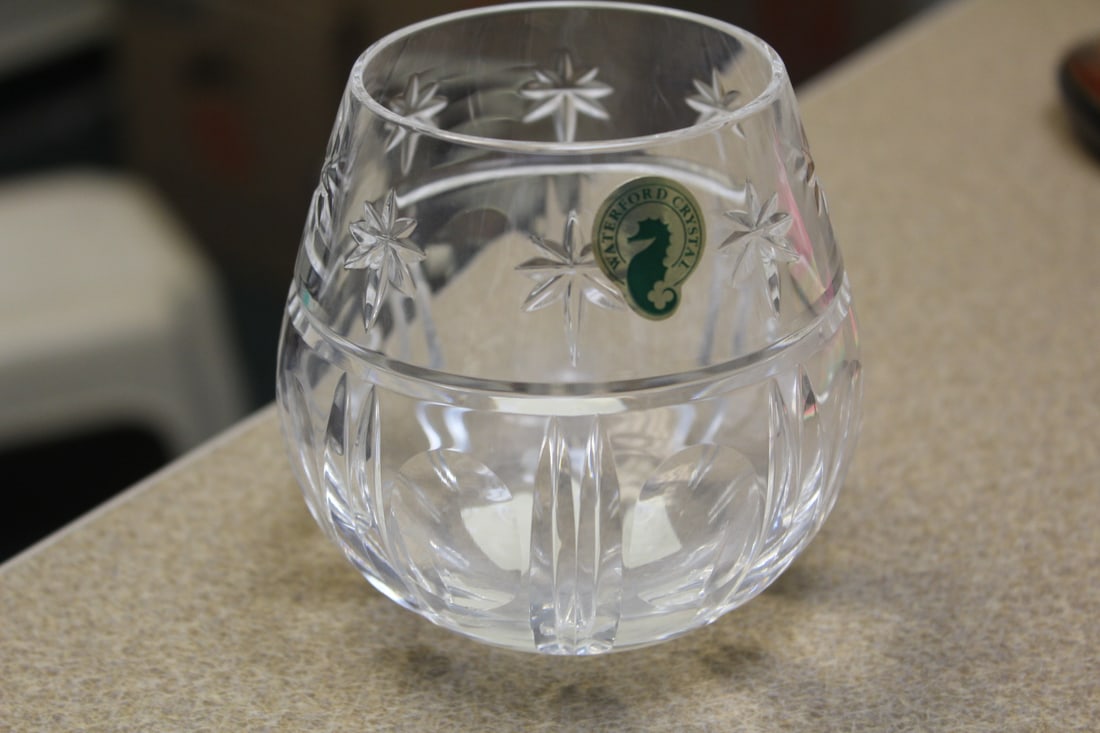 Waterford Crystal Cup: boxed - 3 3/4" tall