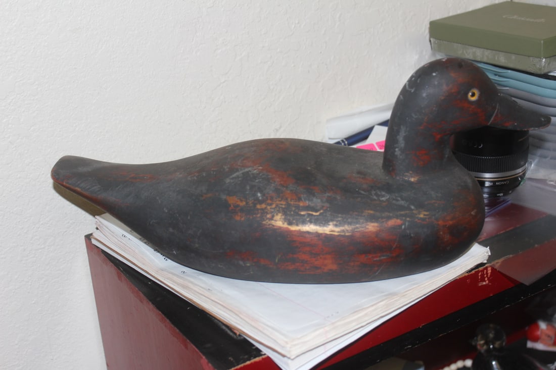 Antique Wooden Duck Decoy - 2