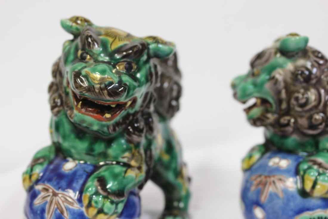 A Pair of Japanese Foo Lions - 6