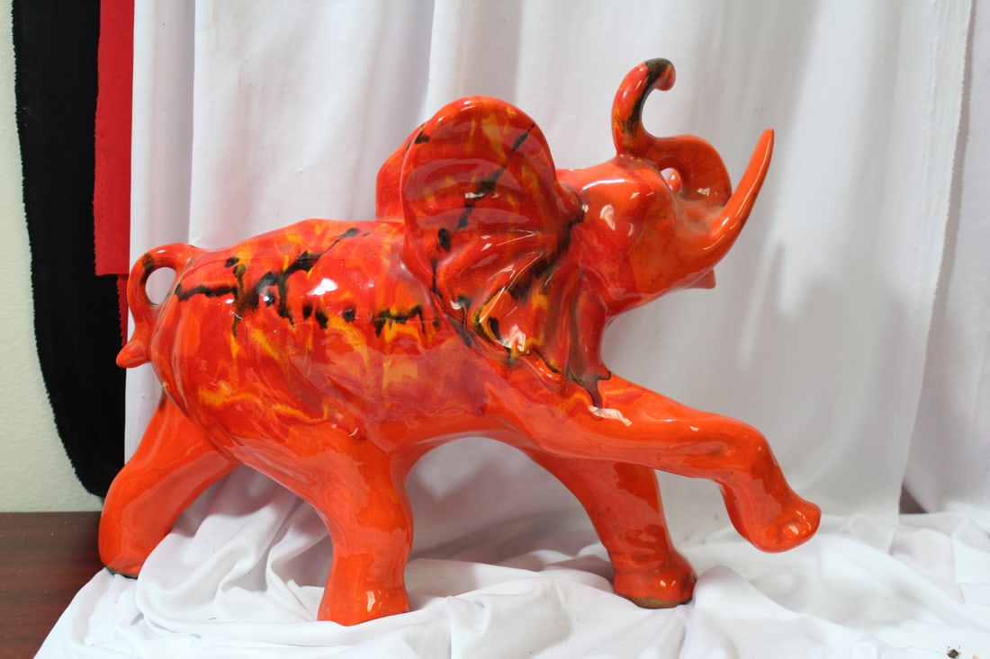 A Large Ceramic Elephant - 2