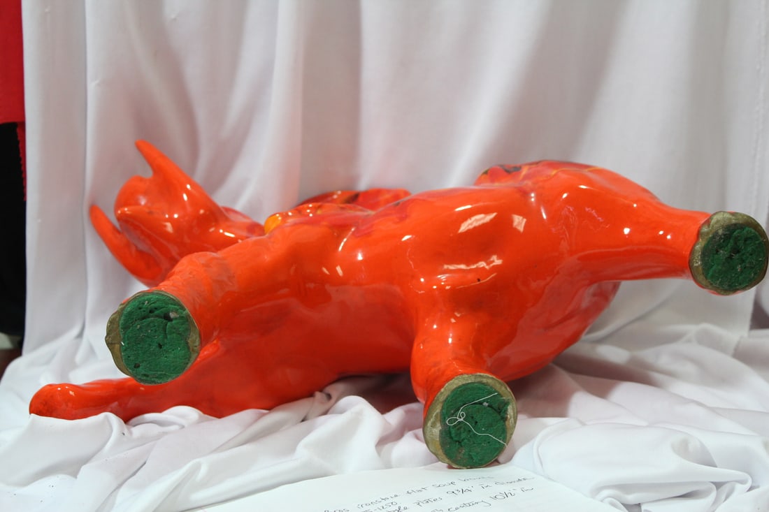 A Large Ceramic Elephant - 7