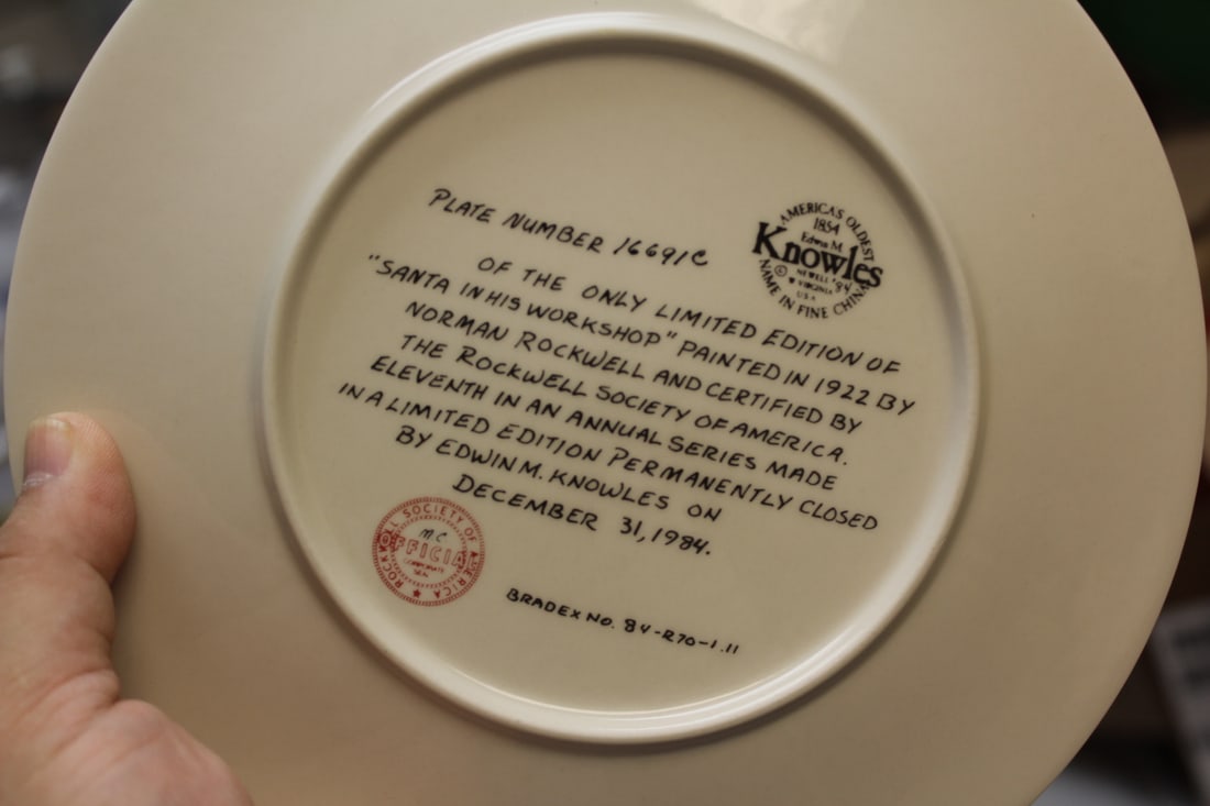 Norman Rockwell Collector's Plate - 4
