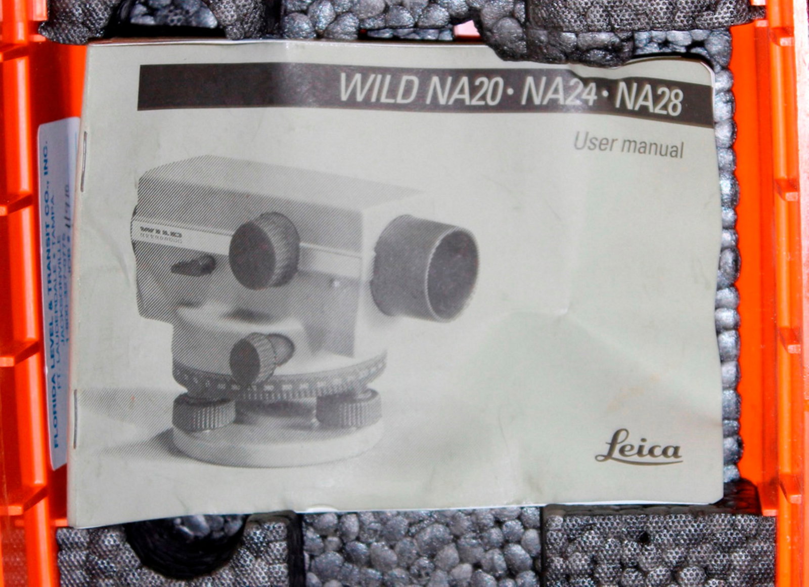 A Leica Surveyor - Model NA24 - 5
