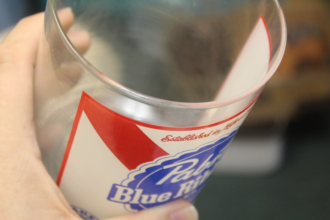 Vintage Glass Tumbler - 6