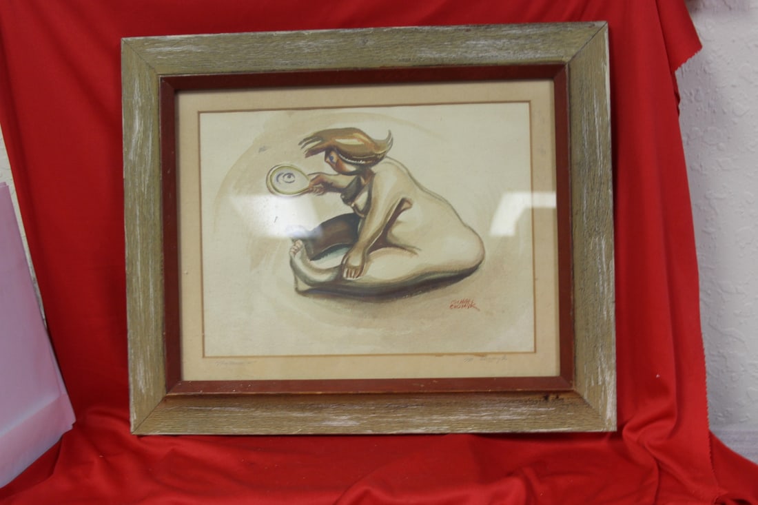 A Watercolour by Listed Artist Michael Chomyk (1 of 5)