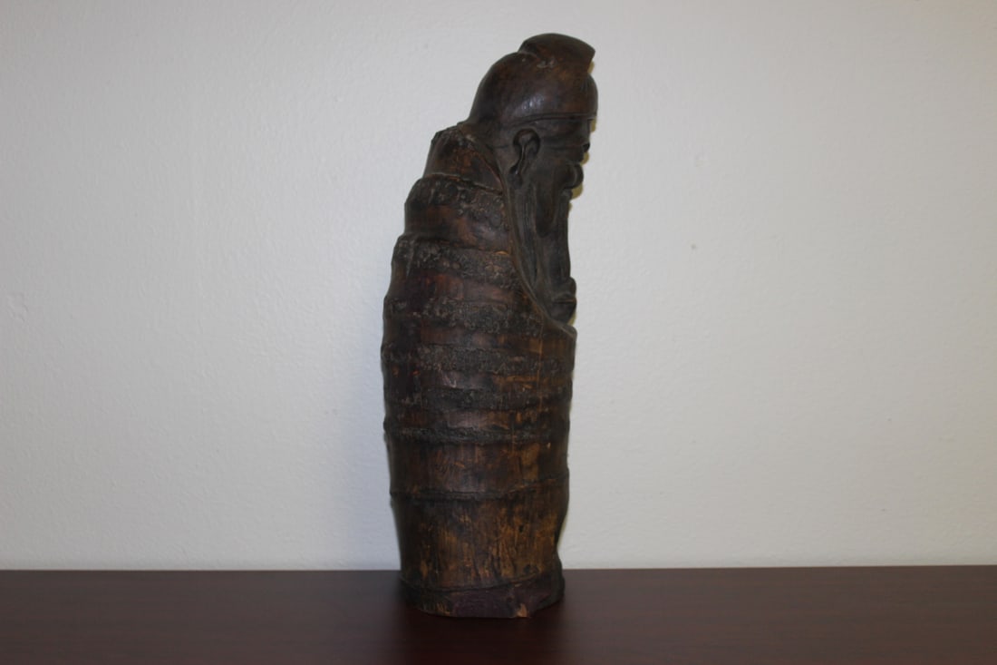 A Carved Chinese Bamboo - 4