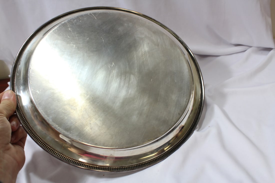 A Silverplated Tray - 3