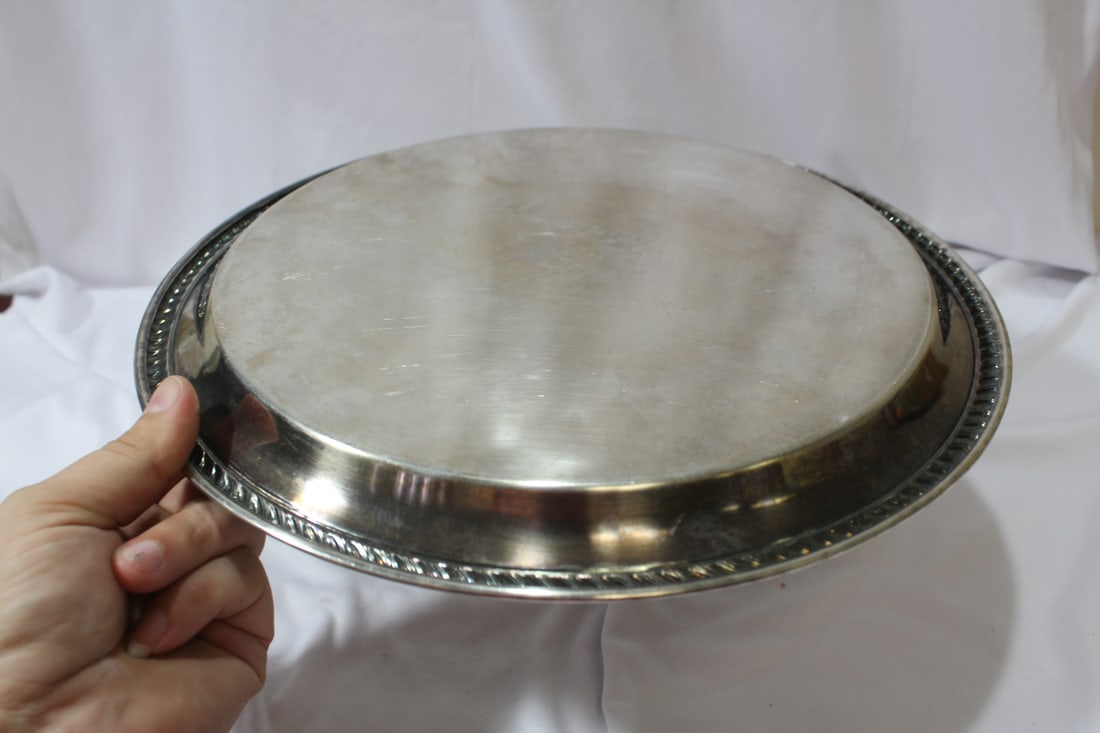 A Silverplated Tray - 6