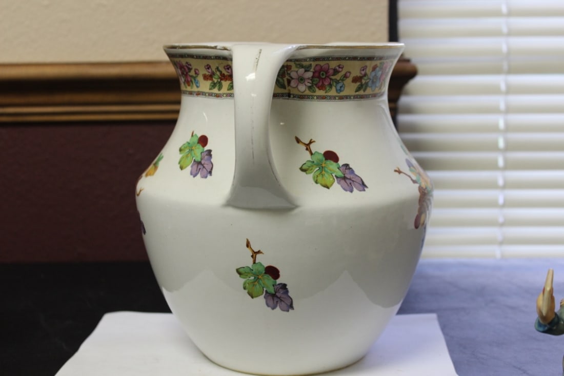 A Bristol? England Pottery Pitcher - 6
