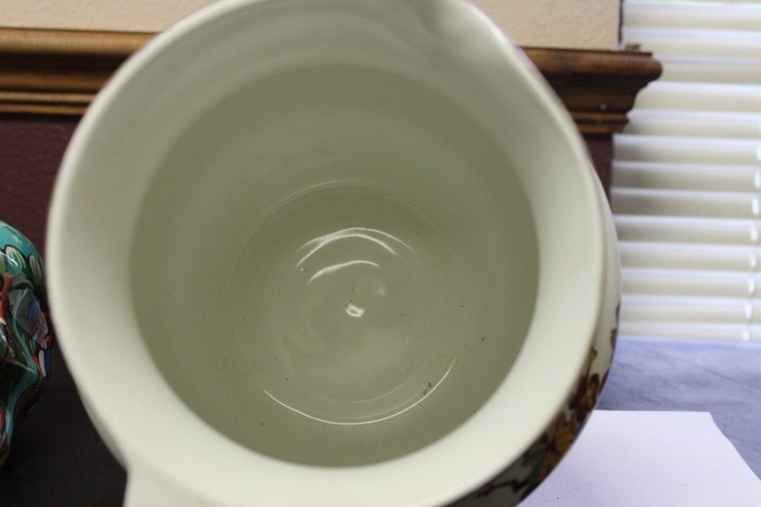 A Bristol? England Pottery Pitcher - 7