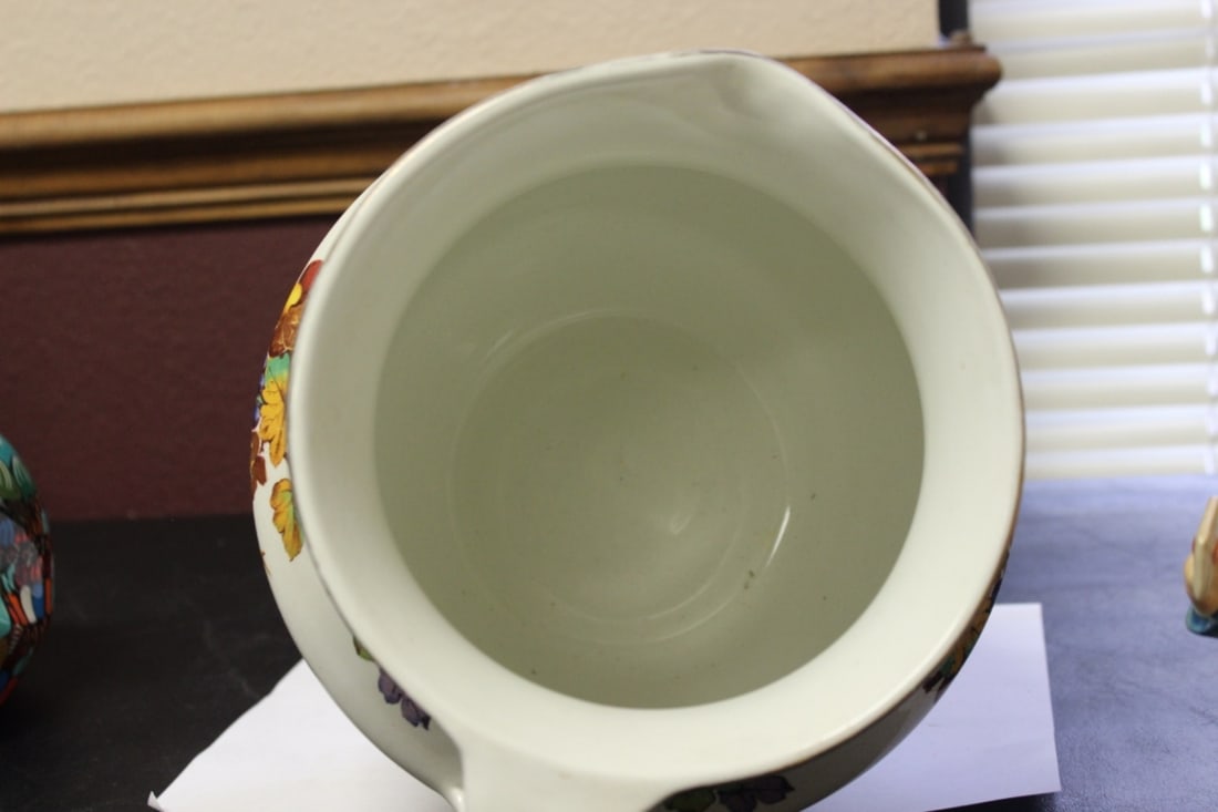 A Bristol? England Pottery Pitcher - 8