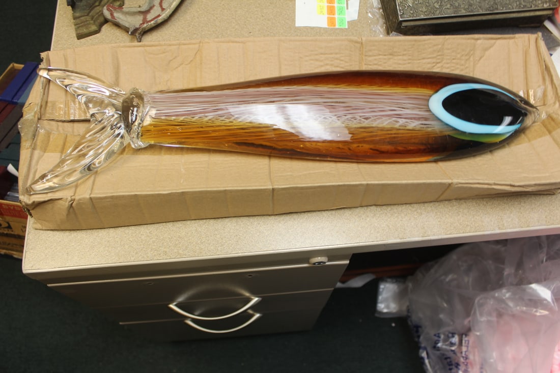 Murano or Murano-Style Art Glass Fish - 6