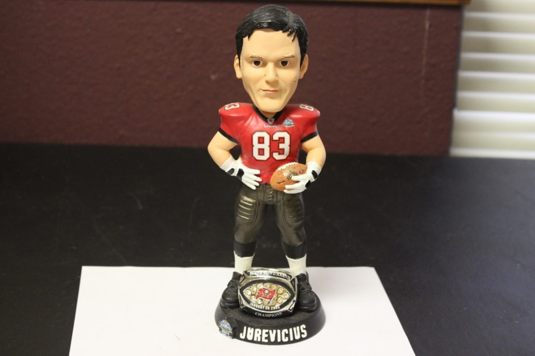 Buccaneers Bobble Head Figurine: Superbowl - Limited Edition - 8 1/2" tall