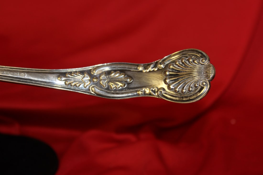 An English Silverplated Ladle - 3