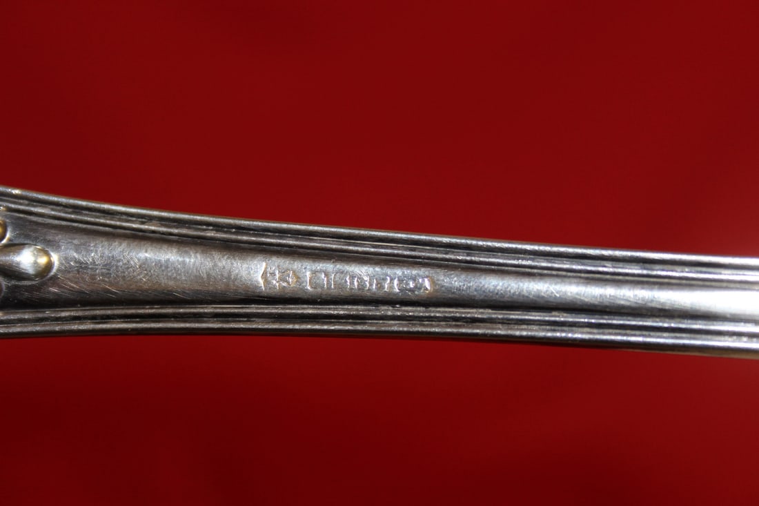 An English Silverplated Ladle - 5