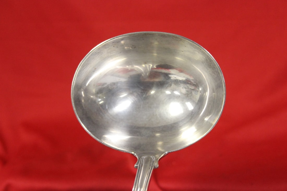 An English Silverplated Ladle - 6