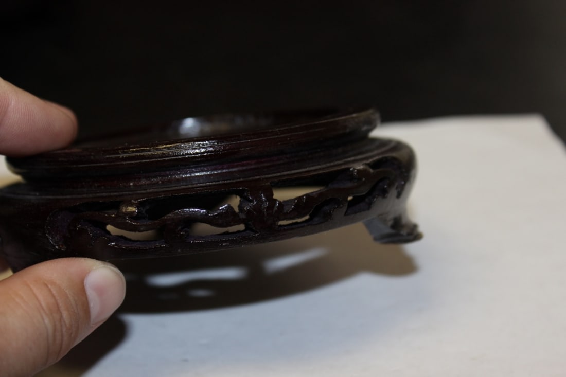 A Nice Carved Chinese Wooden Stand - 2