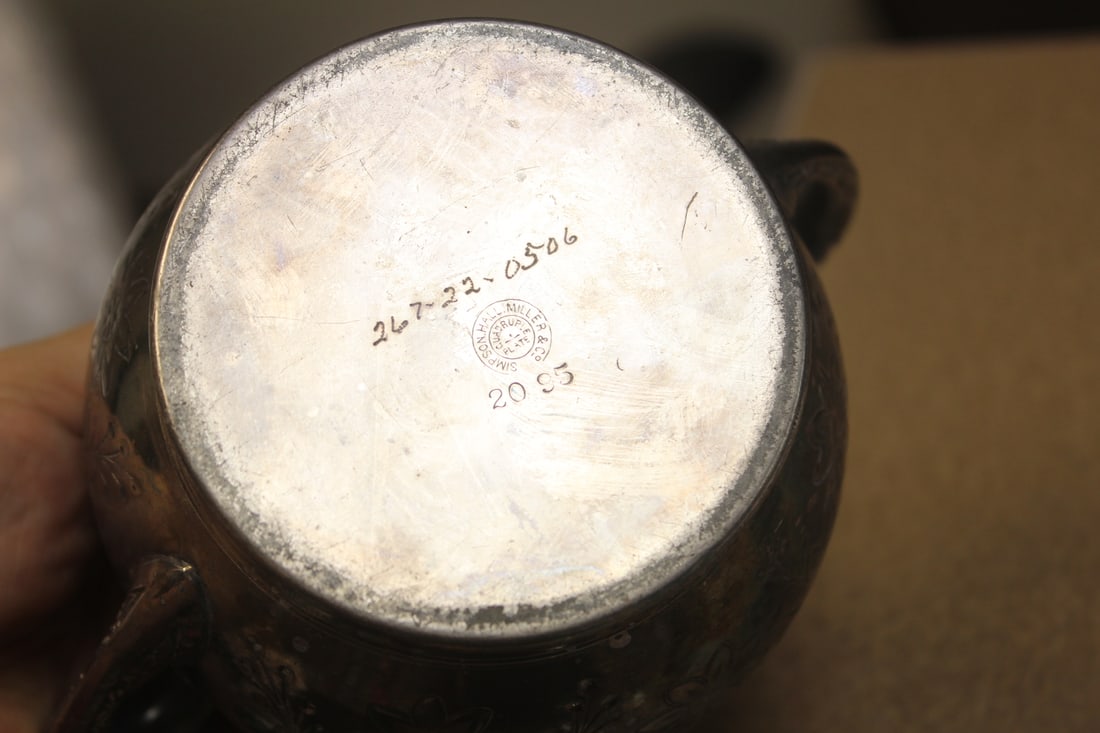 Ornate Silverplate Sugar Container - 5