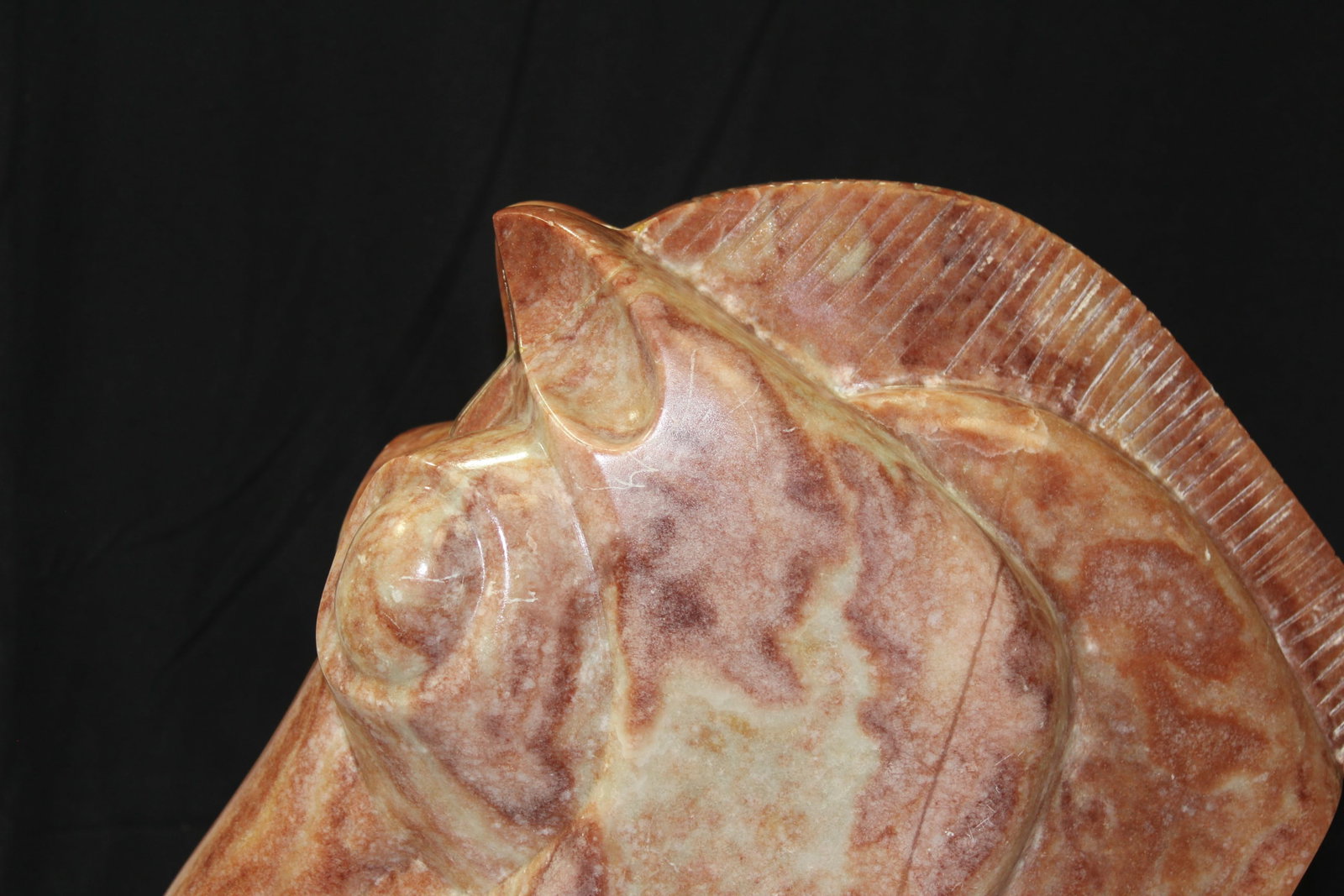 A Marble Horse Sculpture - 2