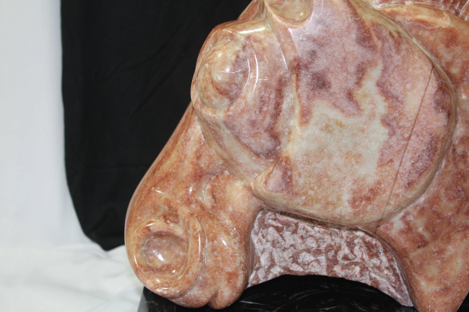 A Marble Horse Sculpture - 3